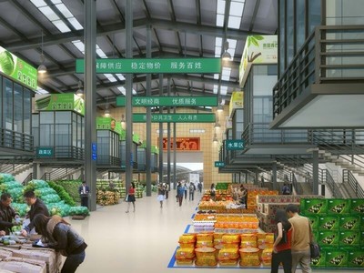 華西農副產品交易中心 筑牢食安防線，開啟便民新篇章